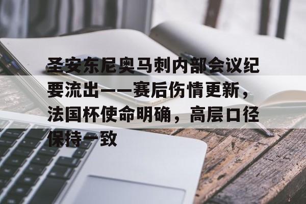 关于圣安东尼奥马刺内部会议纪要流出——赛后伤情更新，法国杯使命明确，高层口径保持一致的信息-华体会app